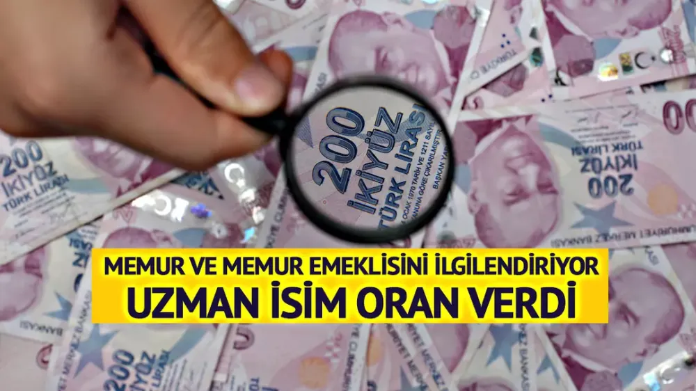 Memur ve memur emeklisi maaş zammında 