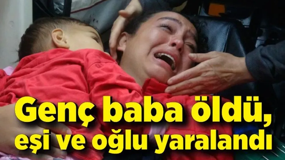Adana’da feci kaza...
