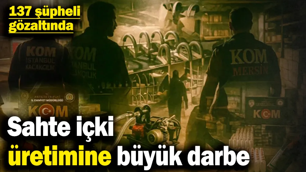 81 ilde eş zamanlı operasyon!