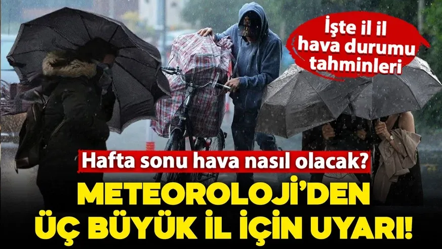 23 kent için sarı kodlu alarm! 