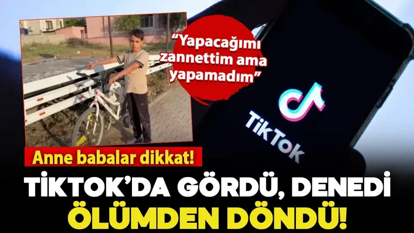 Çocuk ölümden döndü...