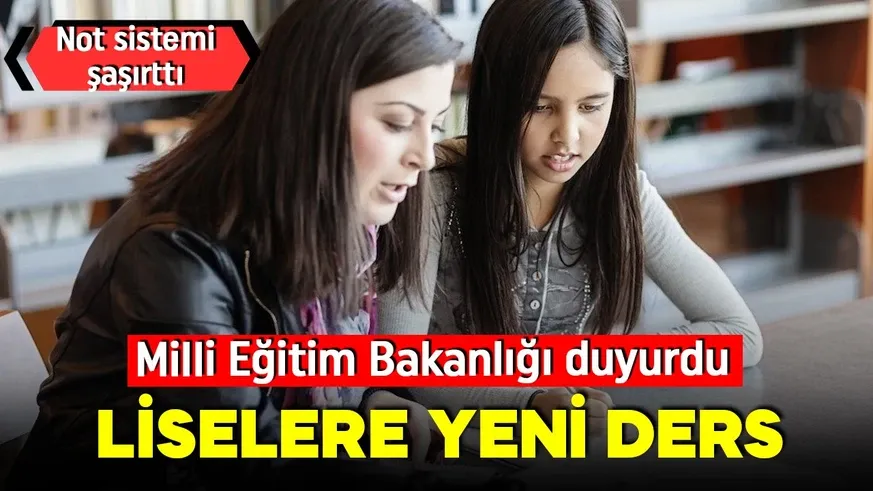 MEB’den yeni hamle! Liselere yeni ders geldi...