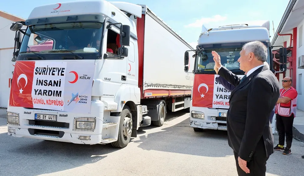 Adana-Suriye arası gönül köprüsü!