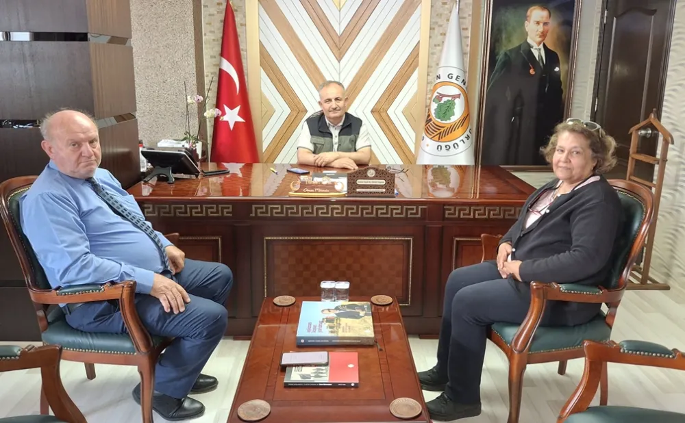 Esendemir’den Orman Bölge Müdürü Etli’ye nezaket ziyareti
