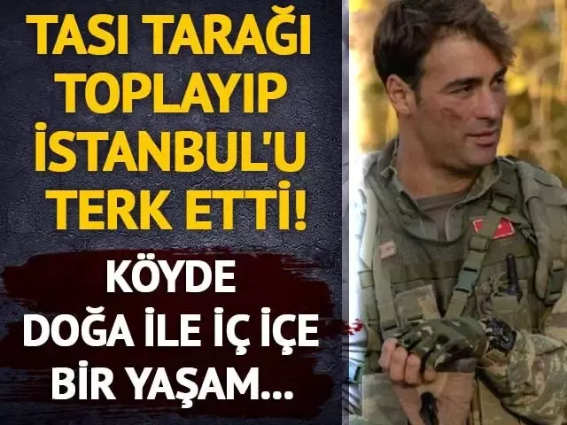 Sarp Levendoğlu köye yerleşti...
