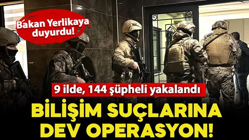  89 şüpheli tutuklandı...