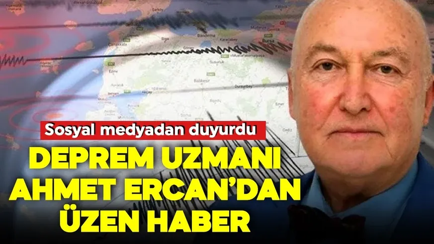Deprem bilimci Ahmet Ercan beyin kanaması geçirdi