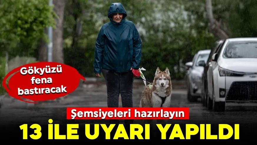 Gökyüzü fena bastıracak! Şemsiyeleri hazırlayın...