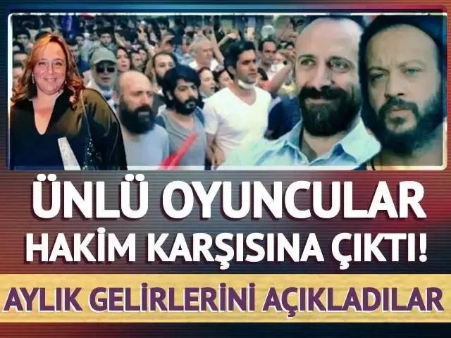 Halit Ergenç ve Rıza Kocaoğlu ilk kez hakim karşısına çıktı!
