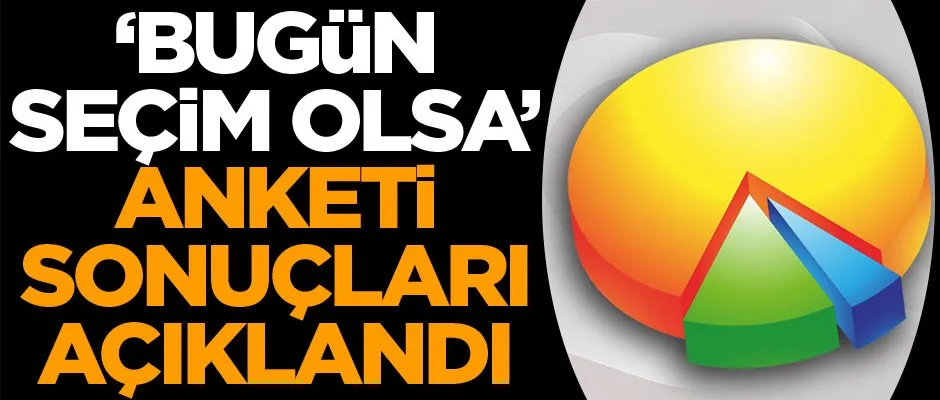 2 farklı anket 2 dikkat çeken sonuç! Cumhur İttifakı