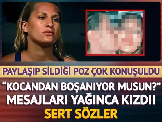 Survivor Almeda boşanıyor mu? Paylaşıp sildiği fotoğraf gündem olmuştu... 