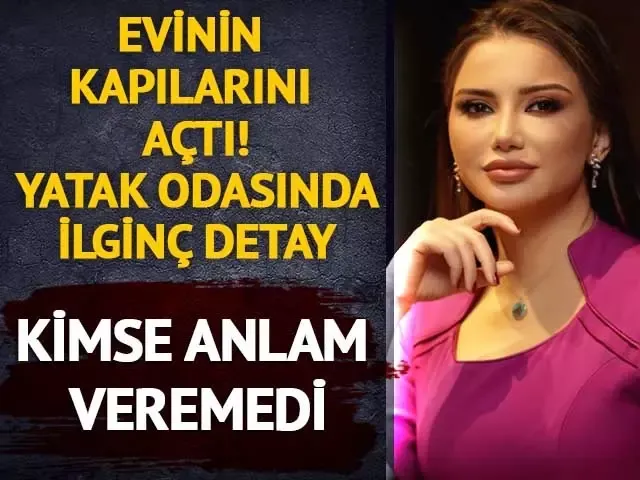 Esra Ezmeci evinin kapılarını ilk kez açtı! Görenler aynı şeyi söyledi