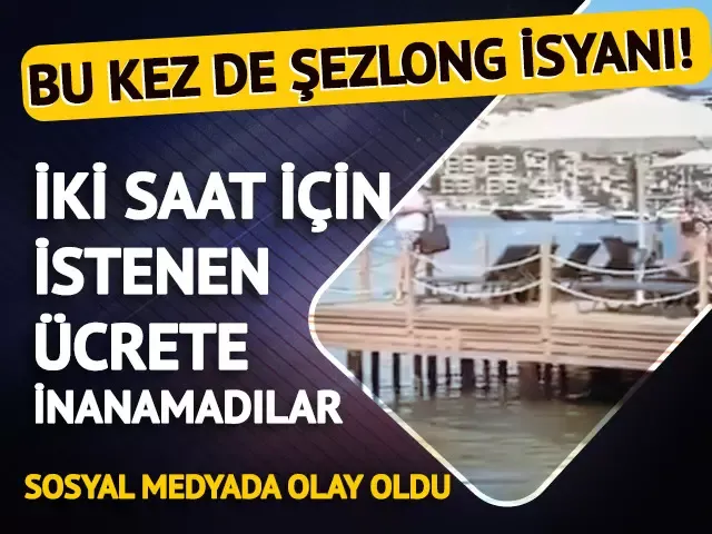 Şaşırdık mı hayır! 2 saat için 3 bin TL istediler...