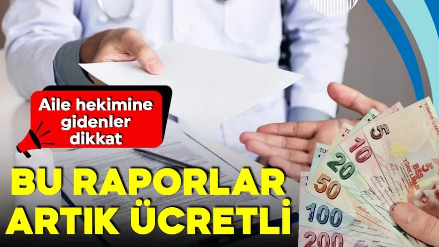  Bu hizmetler ücretli oldu...
