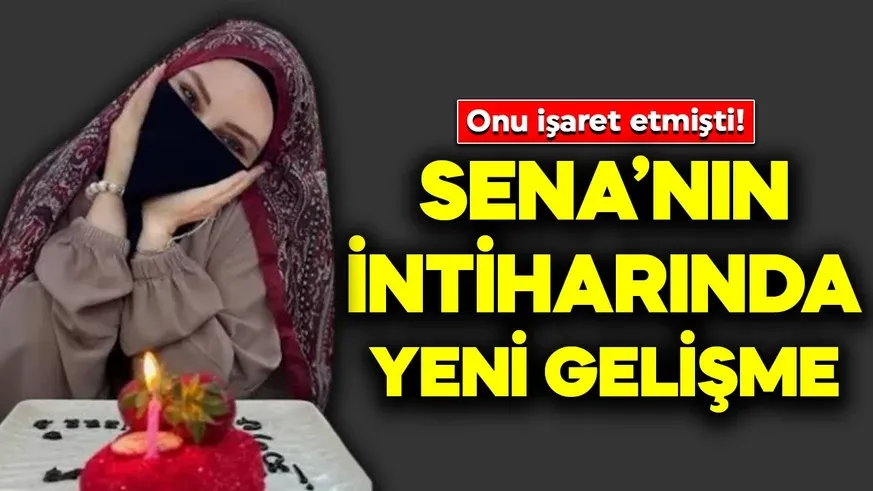 Nur Sena intihar mektubunda onu işaret etmişti! Araştırma görevlisi uzaklaştırdı...