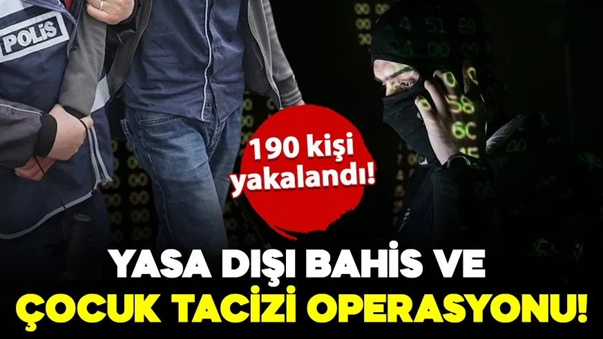  3 gün eş zamanlı baskınlar düzenlendi...