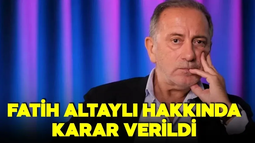 Gözaltına alınan gazeteci Fatih Altaylı tutuklandı!