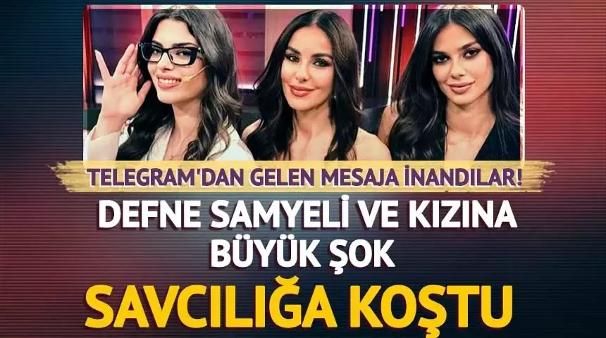 Defne Samyeli ile kızı Derin Talu