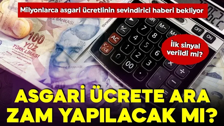 Milyonlarca çalışanın kulağı orada! Asgari ücrete zam yapılacak mı? 