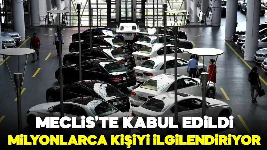  Araçlarda ÖTV değişiyor...