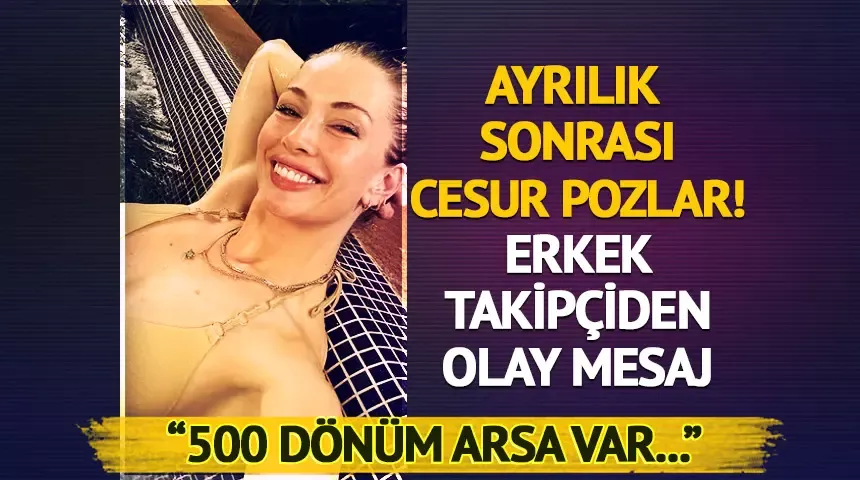 Yasemin Kay Allen cesur pozlarını paylaştı! Bir erkek takipçisi dayanamadı