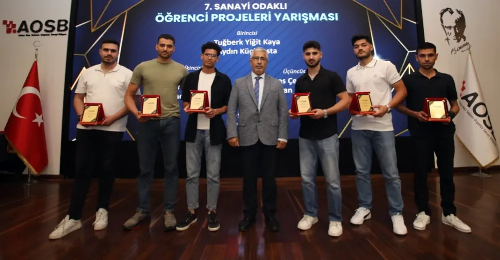 Sanayiye Yön Veren Genç Fikirler Ödüllendirildi