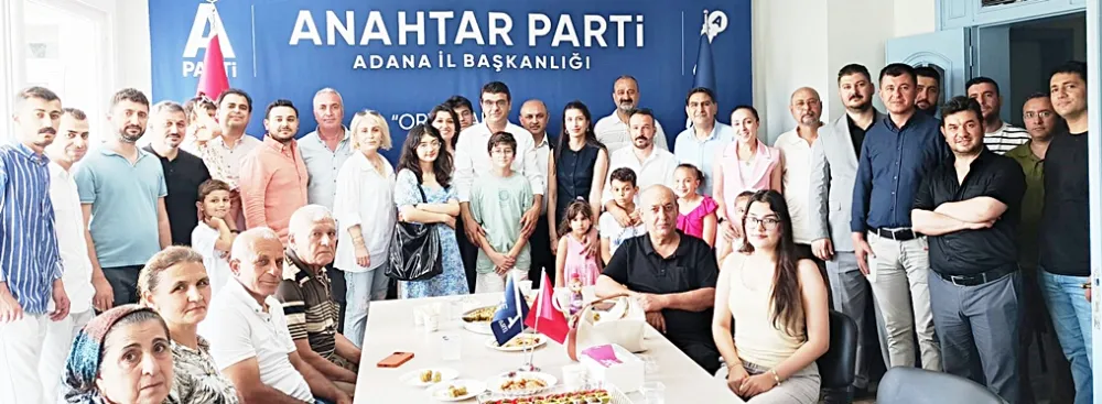     Anahtar Partiler Adana İl Başkanlığı’nda Bayramlaştı...