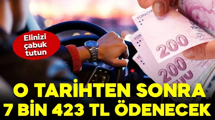 Elinizi çabuk tutun...