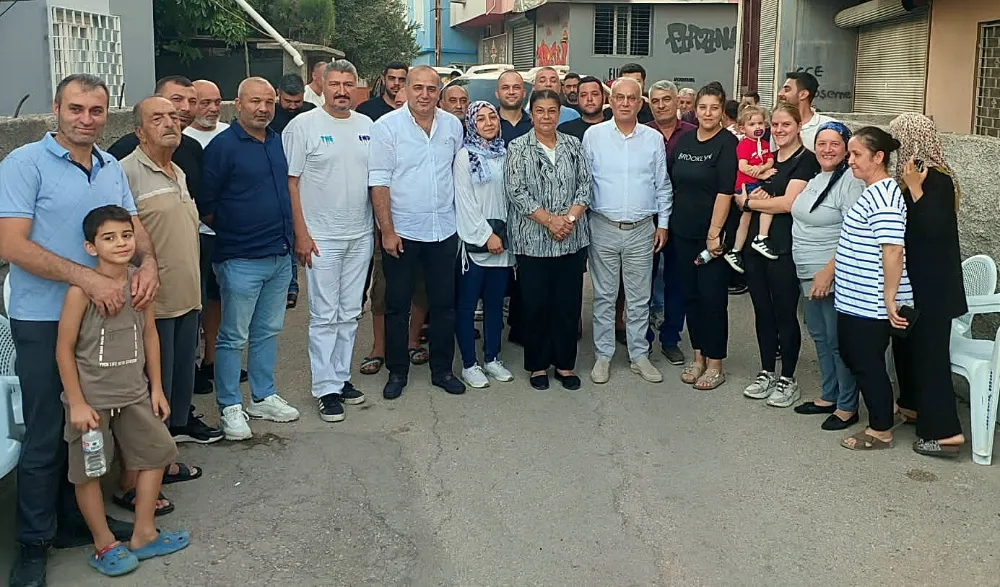 Yusuf Kanlı ve Hakan Yıldırım halkın içinde sorun dinlediler