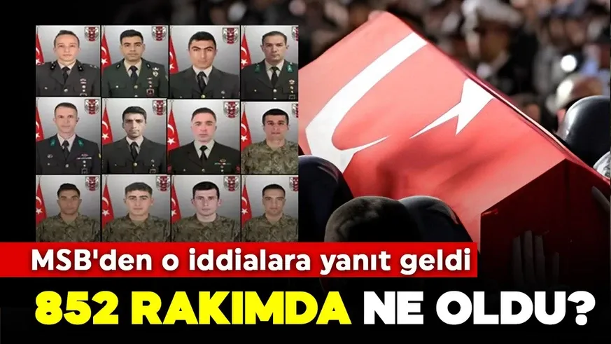852 rakımda 12 askerimize ne oldu? 