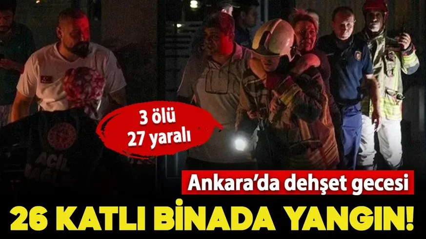 26 katlı binada yangın çıktı! 3 kişi hayatını kaybetti, 27 kişi de yaralandı