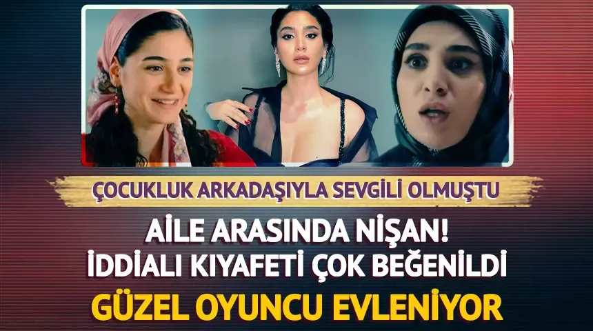Kızıl Goncalar’ın Birgül’ü Sitare Akbaş ve Cengiz Orhonlu evleniyor! 
