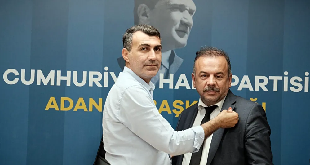 DSP Adana il örgütü CHP’ye katıldı...
