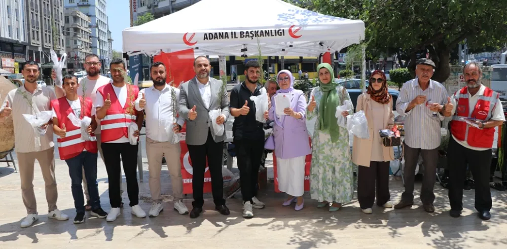 Yeniden Refah Partisi fidan seferberliği başlattı...