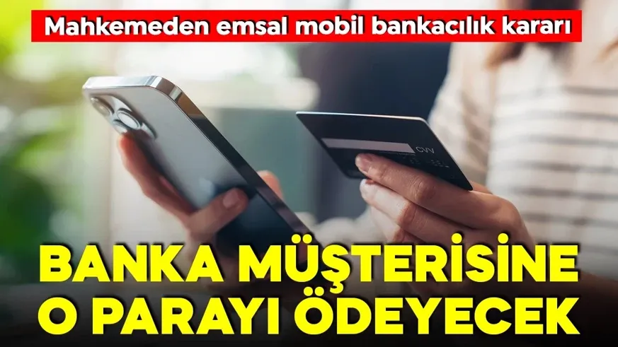 Emsal karar! Banka o parayı geri ödeyecek...