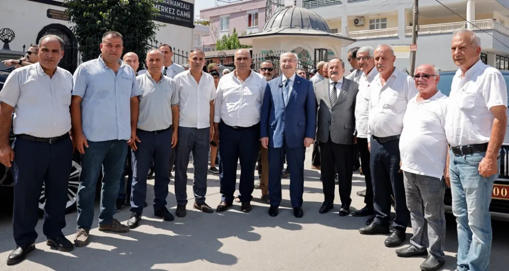 Vali Köşger Sarıhamzalı’da vatandaşlarla buluştu 
