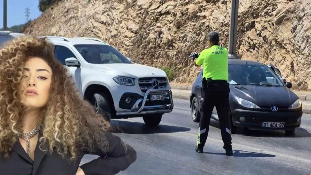 Uslanmıyor! Dilan Çıtak trafikte terör estirdi! Ateş açılarak durduruldu...