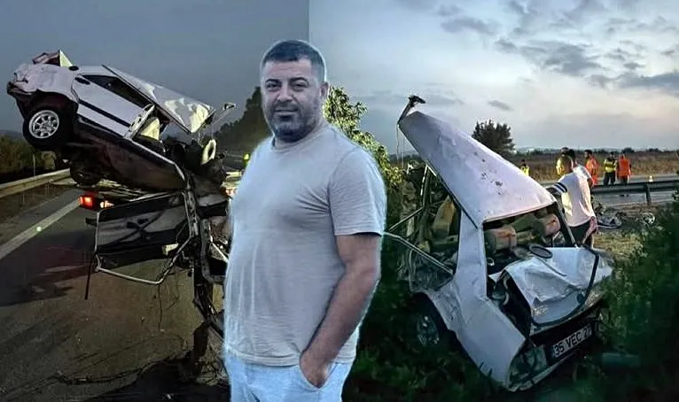 Otoyolunda feci kaza: Araç ikiye bölündü, sürücü hayatını kaybetti...