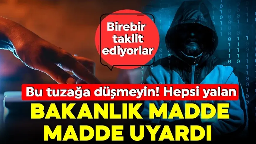 Bu tuzağa düşmeyin! Hepsi yalan...