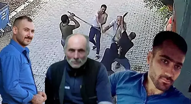 Baba, oğullarını sopayla dövüp böyle ateş etti...