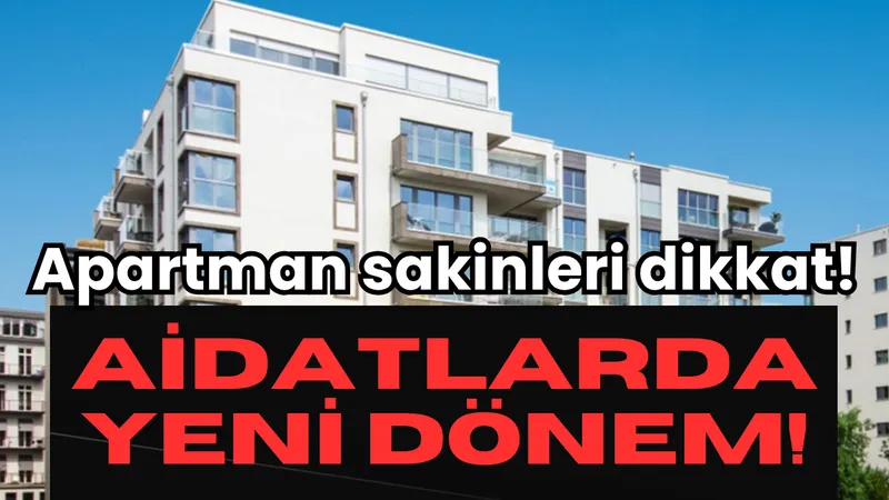 Artık aidatlar o sınırı geçemeyecek....