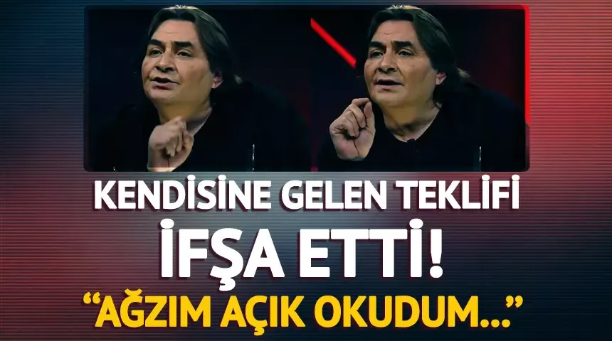 Armağan Çağlayan kendisine gelen teklifi ifşa etti! 