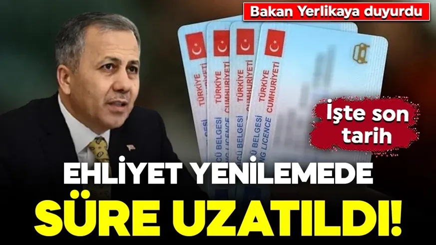 Sürücüler dikkat! Eski tip ehliyetleri yenileme süresi son kez uzatıldı! 