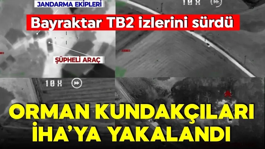 Adana’da orman yangınına sebep olan 3 kişi İHA sayesinde yakalandı