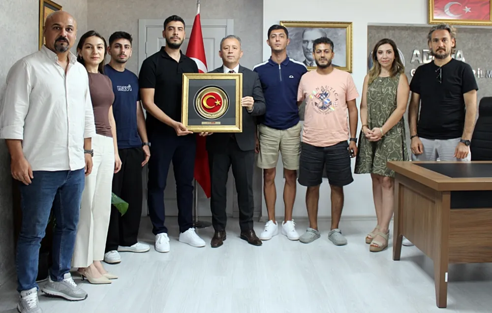 Genç DAİMFED’den İl Müdürü Mustafa Loğoğlu’na Anlamlı Ziyaret