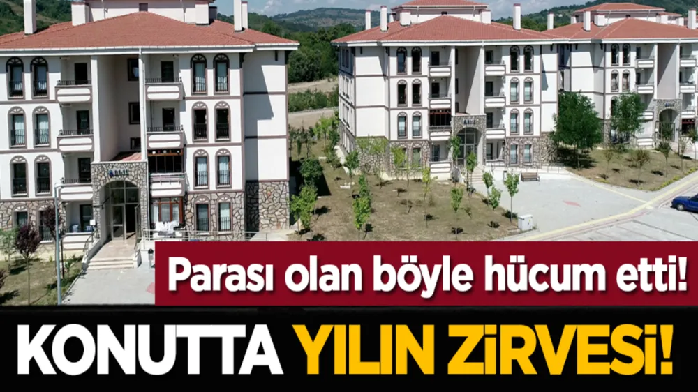 Konutta temmuzda yılın zirvesi! 