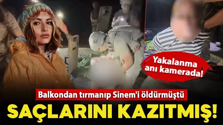 Balkondan tırmanıp Sinem
