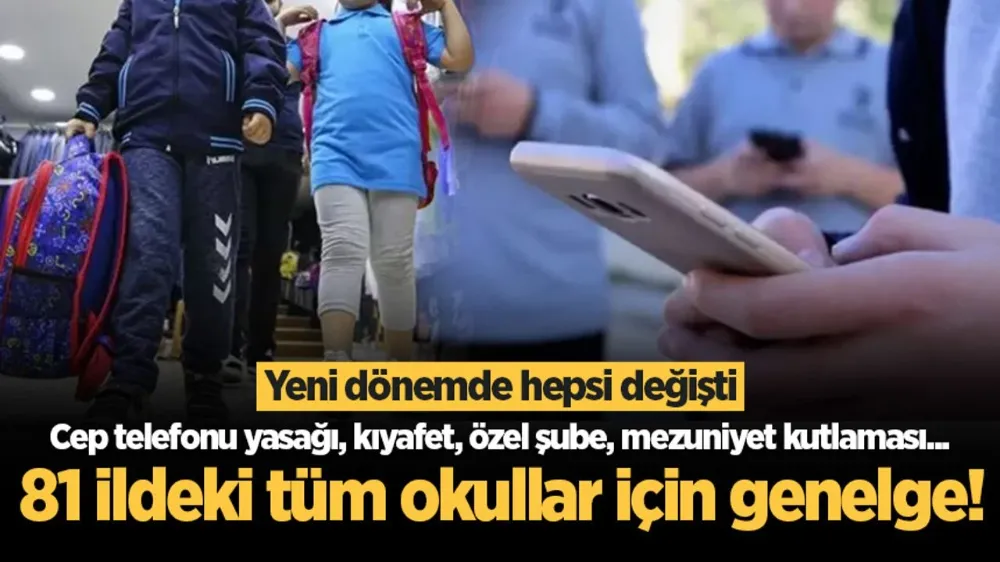 Bakan Tekin imzaladı...MEB