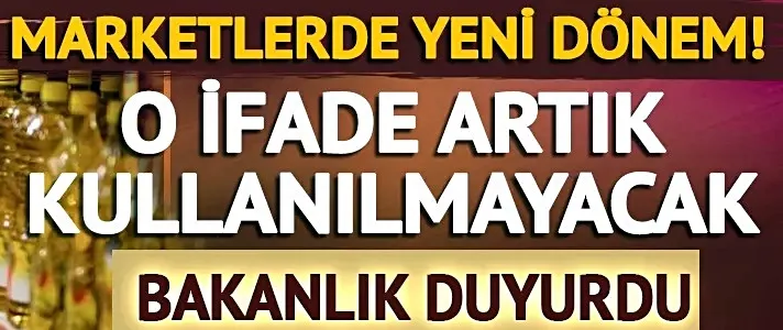 Bakanlık duyurdu! Krema kelimesi yasaklandı...