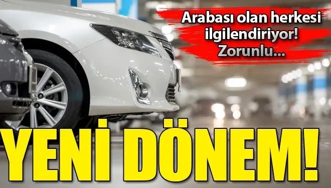 Trafik sigortasında kural değişti, tarih belli oldu!